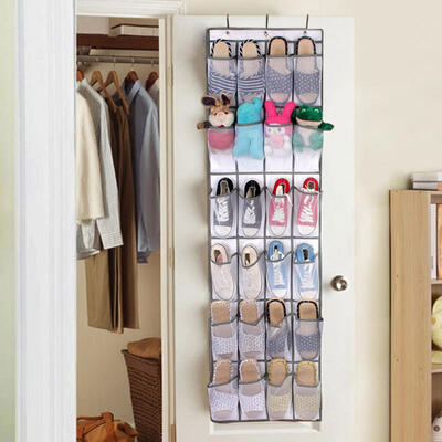 Greensen 24 Pockets Non-woven Fabric Folding Hanging Door Closet Storage Bag Shoes Organizer
Greensen 24 Pockets Non-woven Fabric Folding Hanging Door Closet Storage Bag Shoes Organizer