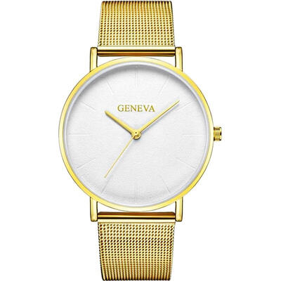 GENEVA mesh band mens watch new design minimalist male clock stainless steel quartz wristwatch luxury business black watches
GENEVA mesh band mens watch new design minimalist male clock stainless steel quartz wristwatch luxury business black watches
