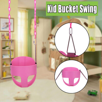 Outdoor Heavy Duty Kid Full Bucket Swing Seat Set For Toddler Baby Safety Chains
Outdoor Heavy Duty Kid Full Bucket Swing Seat Set For Toddler Baby Safety Chains