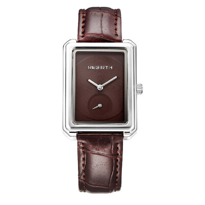 REBIRTH Women Brand Wrist Watches Ladies Watch Leather Fashion Square Quartz Watches Brownrose golden
REBIRTH Women Brand Wrist Watches Ladies Watch Leather Fashion Square Quartz Watches Brownrose golden