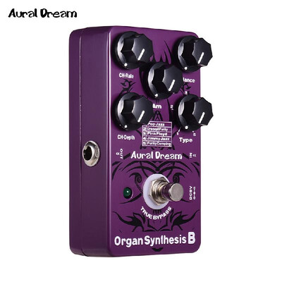 Aural Dream Organ Synthesis B Digital Guitar Effects Pedal with POP Jazz Jim Jazz Pink Floyd Groovy&Funky&Funky Comping True
Aural Dream Organ Synthesis B Digital Guitar Effects Pedal with POP Jazz Jim Jazz Pink Floyd Groovy&Funky&Funky Comping True