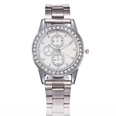New alloy steel belt female models full diamond side three-eye decorative quartz watch factory direct supply
New alloy steel belt female models full diamond side three-eye decorative quartz watch factory direct supply