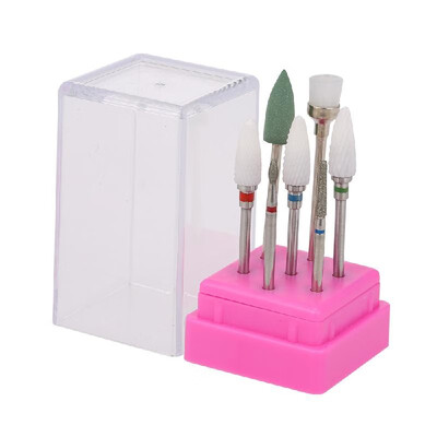 7pcs Nail Drill Bits Set for Pedicure & Manicure Replacement Drill Bits Heads for Electric Nail Drill Handpiece
7pcs Nail Drill Bits Set for Pedicure & Manicure Replacement Drill Bits Heads for Electric Nail Drill Handpiece