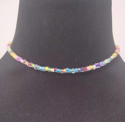 Europe&the United States popular jewelry colorful mixed color sandwich sweet rice beads simple suit ladies simple single layer jewelry
Europe&the United States popular jewelry colorful mixed color sandwich sweet rice beads simple suit ladies simple single layer jewelry