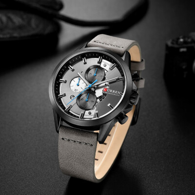 Gobestart Mens Business Belt Watch Waterproof Calendar Casual Quartz Three Eye Watch
Gobestart Mens Business Belt Watch Waterproof Calendar Casual Quartz Three Eye Watch