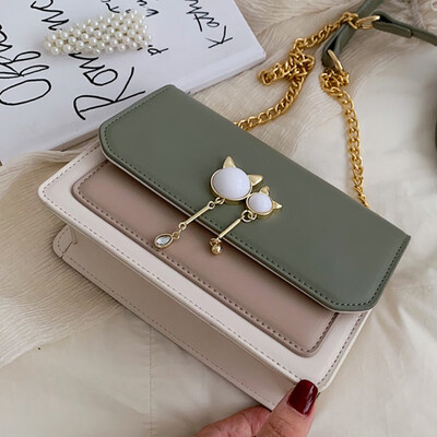 Women 2019 new summer womens chain bag small bag fashion 100 oblique satchel ins single shoulder small square bag
Women 2019 new summer womens chain bag small bag fashion 100 oblique satchel ins single shoulder small square bag