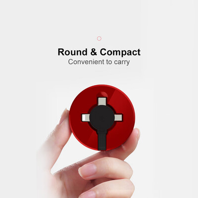 3-in-1 Retractable Noodle Design Charging Cable Data Cable MicroUSB Type-C Lightening Interface Charge Data Transfer 2-in-1 Cable
3-in-1 Retractable Noodle Design Charging Cable Data Cable MicroUSB Type-C Lightening Interface Charge Data Transfer 2-in-1 Cable