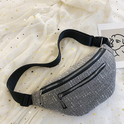 Tailored Fashion Women Students Outdoor Sports Zipper Messenger Bag Chest Bag Waist Bag
Tailored Fashion Women Students Outdoor Sports Zipper Messenger Bag Chest Bag Waist Bag