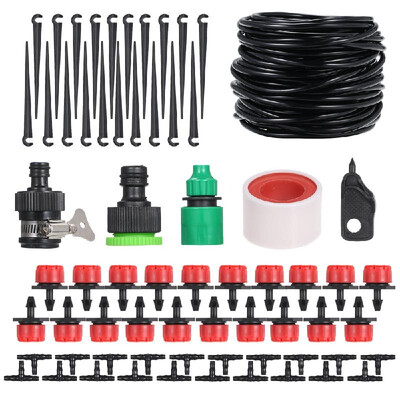 15m DIY Saving Water Automatic Micro Drip Irrigation System Garden Greenhouse Irrigation Spray Self Watering Kits
15m DIY Saving Water Automatic Micro Drip Irrigation System Garden Greenhouse Irrigation Spray Self Watering Kits