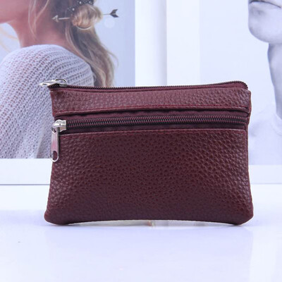 Tailored Women Men Leather Wallet Multi Functional zipper Leather Coin Purse Card Wallet
Tailored Women Men Leather Wallet Multi Functional zipper Leather Coin Purse Card Wallet