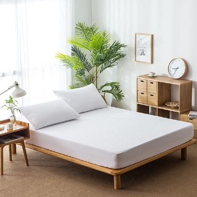 Waterproof Mattress Protector Premium Bed Cover 100 Waterproof Hypoallergenic Dust Proof Smooth Soft Cotton Terry Covers
Waterproof Mattress Protector Premium Bed Cover 100 Waterproof Hypoallergenic Dust Proof Smooth Soft Cotton Terry Covers