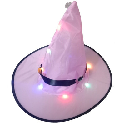 LED Light Up Halloween Witch Hat Battery Powered Glowing In Dark Party Hat Hanging Halloween Decoration Party Supplies 5 Color
LED Light Up Halloween Witch Hat Battery Powered Glowing In Dark Party Hat Hanging Halloween Decoration Party Supplies 5 Color