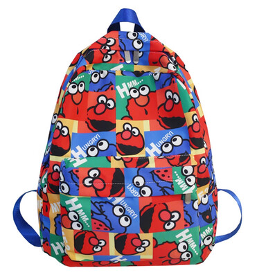 Ins backpack tide brand large capacity schoolbag nylon cloth Japanese double shoulder bag fashion 
Ins backpack tide brand large capacity schoolbag nylon cloth Japanese double shoulder bag fashion