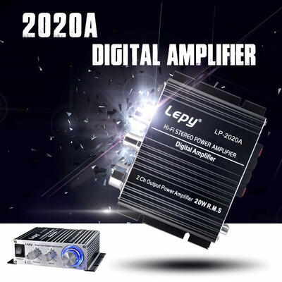 Lepy LP-2020A Amplifier Lp2020a HiFi Digital Audio Stereo Power Amplifiers Aluminum Enclosure
Lepy LP-2020A Amplifier Lp2020a HiFi Digital Audio Stereo Power Amplifiers Aluminum Enclosure