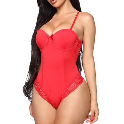 Toponeto New Women Sexy Lace Lingerie Bow Backless Bodysuit Underwear Jumpsuit Sleepwear
Toponeto New Women Sexy Lace Lingerie Bow Backless Bodysuit Underwear Jumpsuit Sleepwear