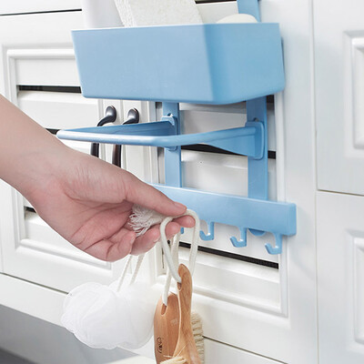 Toponeto Wall Mounted Kitchen Bathroom Storage Rack Shelf Hooks Hanger Draining Holder
Toponeto Wall Mounted Kitchen Bathroom Storage Rack Shelf Hooks Hanger Draining Holder