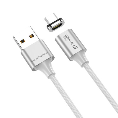 WSKEN X2 1M 328ft Magnetic Android Micro USB Cable LED Display Magnetical Type Data Sync Fast Charging Cable Nylon Braided Wire C
WSKEN X2 1M 328ft Magnetic Android Micro USB Cable LED Display Magnetical Type Data Sync Fast Charging Cable Nylon Braided Wire C
