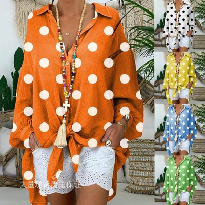 Tops Womens Autumn 2019 Amazon Wish AliExpress Explosion Womens Big Waves Loose Print Long Sleeve Shirt Orange
Tops Womens Autumn 2019 Amazon Wish AliExpress Explosion Womens Big Waves Loose Print Long Sleeve Shirt Orange
