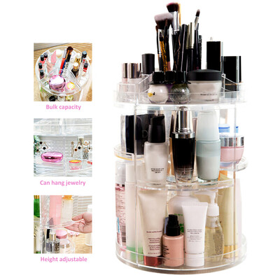 Fashion Spinning Cosmetic 360° Rotating Lipstick Makeup Holder Organizer Rack Storage Box
Fashion Spinning Cosmetic 360° Rotating Lipstick Makeup Holder Organizer Rack Storage Box