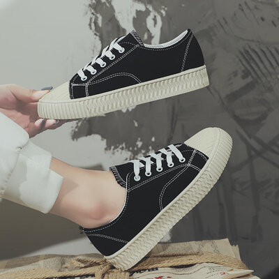 Biscuit Shoes Canvas Shoes Female Student Korean Chaozhou Shoes Super-hot Small White Shoes Flat-soled Leisure Sports
Biscuit Shoes Canvas Shoes Female Student Korean Chaozhou Shoes Super-hot Small White Shoes Flat-soled Leisure Sports