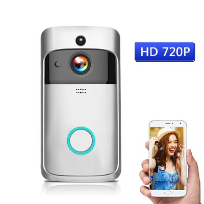 WiFi Smart Wireless Security DoorBell Smart HD 720P Visual Intercom Recording Video Door Phone Remote Home Monitoring Night Vision
WiFi Smart Wireless Security DoorBell Smart HD 720P Visual Intercom Recording Video Door Phone Remote Home Monitoring Night Vision