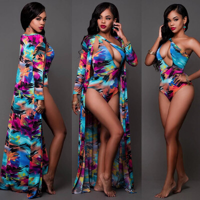 Roseonmyhand Women Ink Printing Bikini Swimwear Bathing One Cloak Coat Romper Swimsuit
Roseonmyhand Women Ink Printing Bikini Swimwear Bathing One Cloak Coat Romper Swimsuit