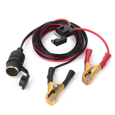 12V 24V Female Car Cigarette Lighter Socket to Battery Alligator Crocodile Clips Connector 2FT Car Battery Clamp-on Extension Char
12V 24V Female Car Cigarette Lighter Socket to Battery Alligator Crocodile Clips Connector 2FT Car Battery Clamp-on Extension Char