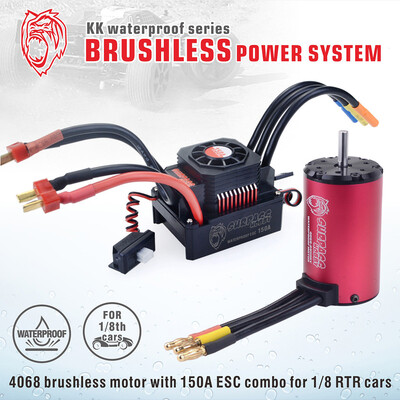 Siaonvr Waterproof Combo 4068 2650KV Brushless Motor w150A ESC For 18 RC Racing Car
Siaonvr Waterproof Combo 4068 2650KV Brushless Motor w150A ESC For 18 RC Racing Car