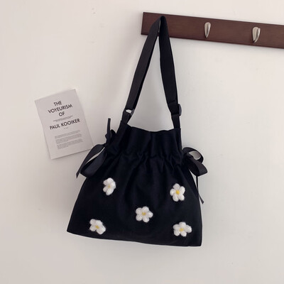 Tailored Women Canvas Messenger Bag Flower Large Shoulder Bag Cute Crossbody Shopping Bag
Tailored Women Canvas Messenger Bag Flower Large Shoulder Bag Cute Crossbody Shopping Bag