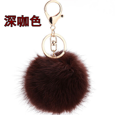 Rabbit hair ball key ring car with 8 cm plush accessories female key chain cute fur bag pendant lobster clasp
Rabbit hair ball key ring car with 8 cm plush accessories female key chain cute fur bag pendant lobster clasp