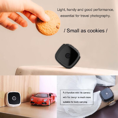 HD 1080P Mini Smart Monitoring WiFi Camera Camcorder Cam Video Recorder DV 120° Wide Angle Lens Supports Night Vision Motion Detec
HD 1080P Mini Smart Monitoring WiFi Camera Camcorder Cam Video Recorder DV 120° Wide Angle Lens Supports Night Vision Motion Detec