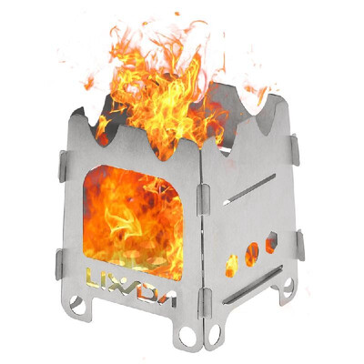 Lixada Titanium Outdoor Camping Stove Portable Ultralight Folding Wood Stove Pocket Stove Camping Fishing Hiking
Lixada Titanium Outdoor Camping Stove Portable Ultralight Folding Wood Stove Pocket Stove Camping Fishing Hiking