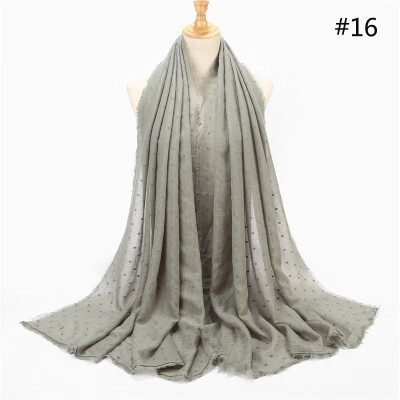 Amazon new cotton&linen scarf female solid color sunscreen big shawl literary wind envelope scarf Muslim scarf
Amazon new cotton&linen scarf female solid color sunscreen big shawl literary wind envelope scarf Muslim scarf