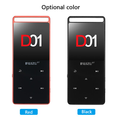 RUIZU D01 HiFi MP3 Player 4G8G 18 inches Touch Button Voice Recorder FM E-Book Clock Video Pedometer USB BT Metal MP3 Music Play
RUIZU D01 HiFi MP3 Player 4G8G 18 inches Touch Button Voice Recorder FM E-Book Clock Video Pedometer USB BT Metal MP3 Music Play