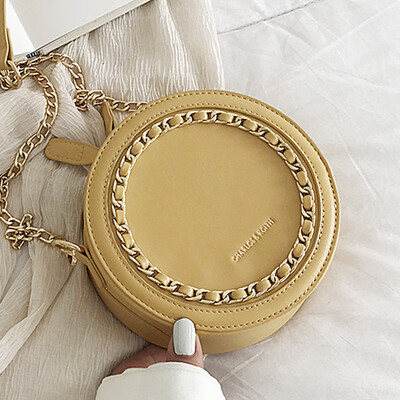 2019 on the new Korean version of the trend 100 lap small round bag fashion personality rivet single shoulder bag chain oblique sa
2019 on the new Korean version of the trend 100 lap small round bag fashion personality rivet single shoulder bag chain oblique sa