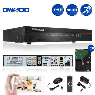 OWSOO 4CH Channel Full 960HD1 H264 HDMI P2P Cloud Network DVR Digital Video Recorder 1TB Seagate HDD support Audio Record Phon
OWSOO 4CH Channel Full 960HD1 H264 HDMI P2P Cloud Network DVR Digital Video Recorder 1TB Seagate HDD support Audio Record Phon