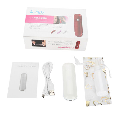 Greensen 2 Colors Nano Cold Spray Handy Mist Face Nano Atomization Cold Mister USB Power Supply Sprayer Water Spray
Greensen 2 Colors Nano Cold Spray Handy Mist Face Nano Atomization Cold Mister USB Power Supply Sprayer Water Spray
