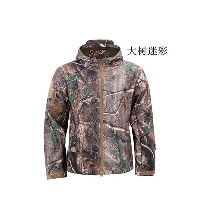 Factory direct outdoor TAD shark skin soft shell jacket camouflage hooded catch fleece waterproof mountaineering warm clothing San
Factory direct outdoor TAD shark skin soft shell jacket camouflage hooded catch fleece waterproof mountaineering warm clothing San