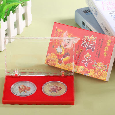 Greensen Pig Year Commemorative Coin Gilding Present Souvenir New Year Craft Gift Lucky Zodiac Gifts
Greensen Pig Year Commemorative Coin Gilding Present Souvenir New Year Craft Gift Lucky Zodiac Gifts