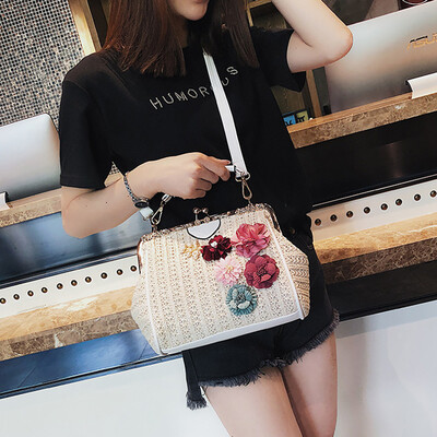 Tailored Women Fashion Summer Beach Wild Chain Messenger Shoulder Bag Solid Weaving Bag
Tailored Women Fashion Summer Beach Wild Chain Messenger Shoulder Bag Solid Weaving Bag