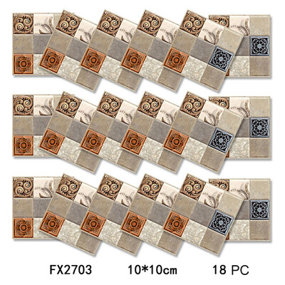 〖Follure〗18PCS 3D Self-adhesive Wall Stickers Simulation European Geometric Tile Stickers
〖Follure〗18PCS 3D Self-adhesive Wall Stickers Simulation European Geometric Tile Stickers