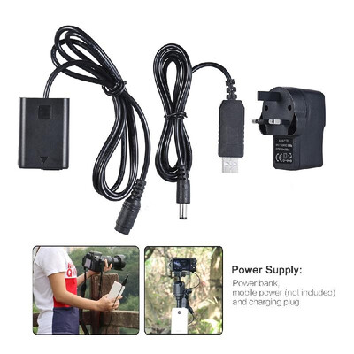 Andoer NP-FW50 Dummy Battery 5V 3A USB Power Adapter Cable with Power Plug Replacement for AC-PW20 for Sony NEX-3567 Series A
Andoer NP-FW50 Dummy Battery 5V 3A USB Power Adapter Cable with Power Plug Replacement for AC-PW20 for Sony NEX-3567 Series A
