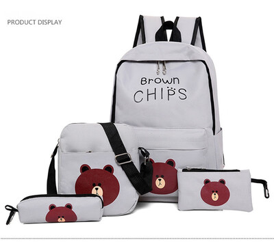 4 piece set middle school student schoolbag big children travel backpack waterproof bag shoulder bags Boy girl handbag backpacks
4 piece set middle school student schoolbag big children travel backpack waterproof bag shoulder bags Boy girl handbag backpacks