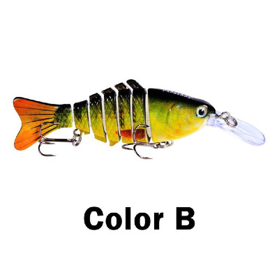 112cm 14g Fishing Lure Hard Bait Swimbait Crankbait Artificial Fishing Lure Bait with Treble Hooks
112cm 14g Fishing Lure Hard Bait Swimbait Crankbait Artificial Fishing Lure Bait with Treble Hooks