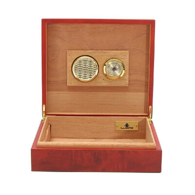 Portable Cedar Wood Wooden Lined Cigar Humidor Humidifier Storage Case Box with Hygrometer
Portable Cedar Wood Wooden Lined Cigar Humidor Humidifier Storage Case Box with Hygrometer
