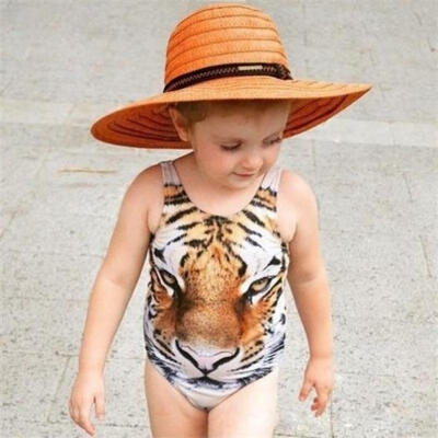 Baby Girls Kids One-piece Cute Tiger Bikini Swimwear Swimsuit Bathing Suit Skirt Beachwear 0-4Y
Baby Girls Kids One-piece Cute Tiger Bikini Swimwear Swimsuit Bathing Suit Skirt Beachwear 0-4Y