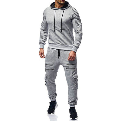 Toponeto Mens Autumn Print Zipper Sweatshirt Hooded Top Pants Sets Sports Suit Tracksuit
Toponeto Mens Autumn Print Zipper Sweatshirt Hooded Top Pants Sets Sports Suit Tracksuit
