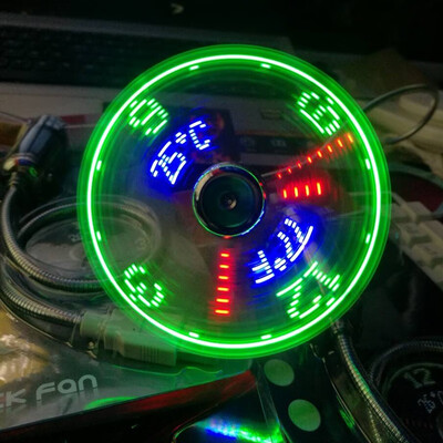 USB fans mini Time&Temperature display creative gift with LED Light Cool Gadget for Laptop PC Computer dropship 2019 newest
USB fans mini Time&Temperature display creative gift with LED Light Cool Gadget for Laptop PC Computer dropship 2019 newest