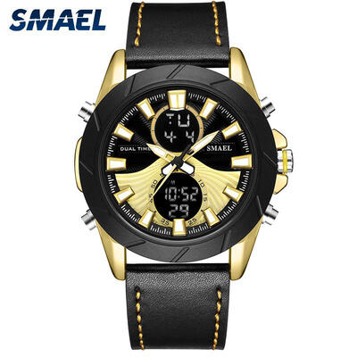 SMAEL1386 Male Digital Sport Wristwatches Waterproof Leather Watches Multifunctional Military Watch For Outdoor
SMAEL1386 Male Digital Sport Wristwatches Waterproof Leather Watches Multifunctional Military Watch For Outdoor