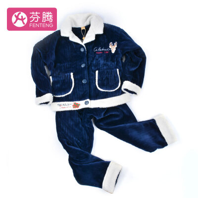 Fenton coral fleece girls pajamas fashion 2018 autumn&winter new parent-child personality can be worn outside cardigan jade rabbit long-sleeved home service F98941245 Baolan girls 120
Fenton coral fleece girls pajamas fashion 2018 autumn&winter new parent-child personality can be worn outside cardigan jade rabbit long-sleeved home service F98941245 Baolan girls 120